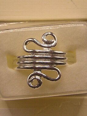 Sterling Silver AdjustableToe Ring